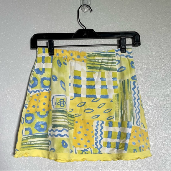 Jerdog Athletic Multicolor Tennis Court Skirt - Size XS - Picture 3 of 4